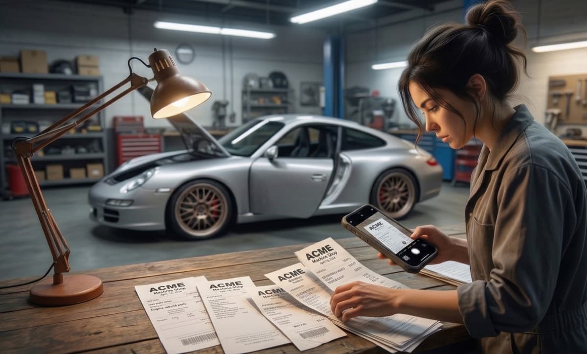 Effortlessly Capture Receipts